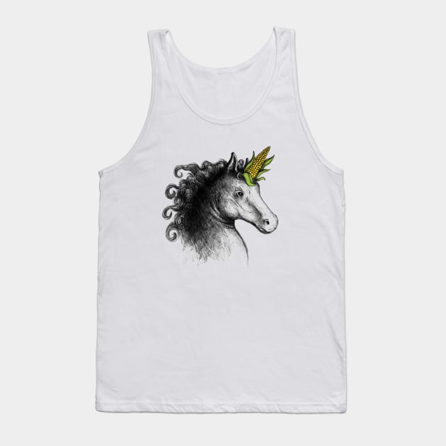 UniCorn Tank Top by DinoMike